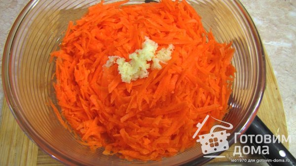 Салат из тертой моркови фото к рецепту 3