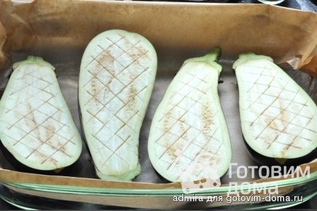 Запечённые баклажаны с фруктовым кускусом фото к рецепту 2