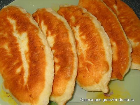 Пирожки жареные домашние