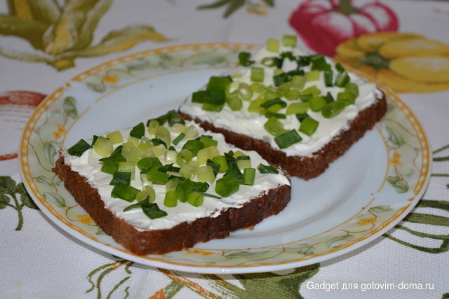 бутерброд с зеленым луком - Schnittlauchbrote (4).JPG