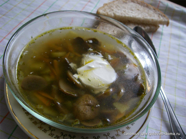 Постный суп с грибами и чечевицей.JPG