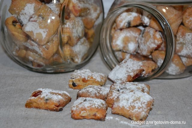 рождественское немецкое печенье Mini-Stollen.JPG