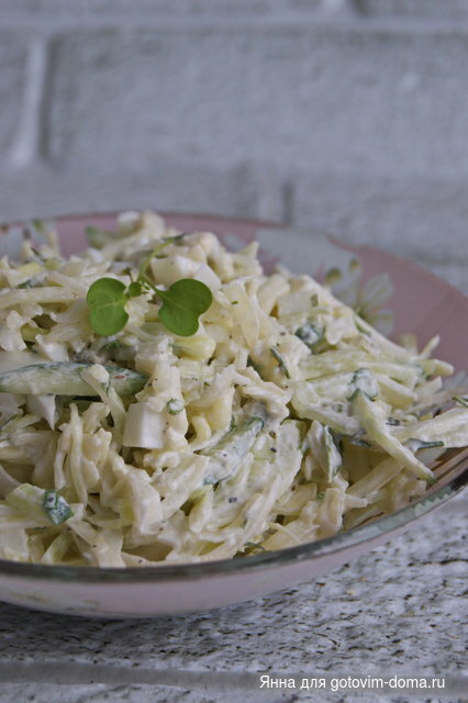 Салат с огурцом, капустой и яблоками по-татарски.JPG