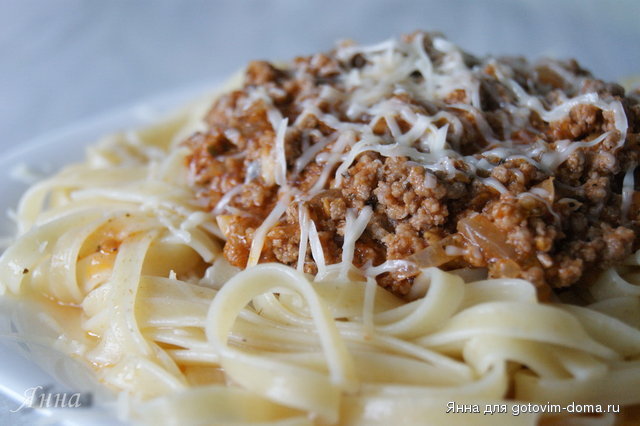 Спагетти с соусом А-ля Болоньезе.JPG