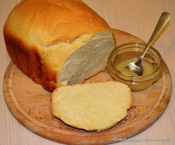 рецепт приготовления хлеба из кукурузной муки в хлебопечке