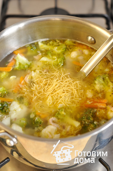 Суп из кролика с цветной капустой и брокколи фото к рецепту 9