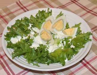Зеленый салат по-польски