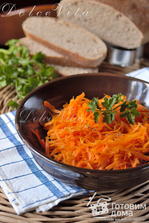 Белорусский морковный салат
