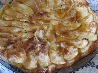 Яблочный пирог от Юлии Высоцкой