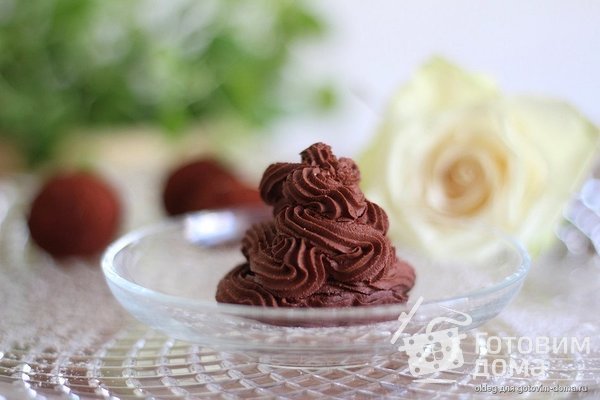 Шоколадный мусс Шантильи от Эрве Тиса (шоколад и вода) фото к рецепту 3