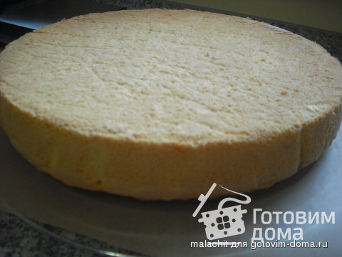 Бисквитное тесто (не  разделяя яйца, с добавлением кипятка) фото к рецепту 14