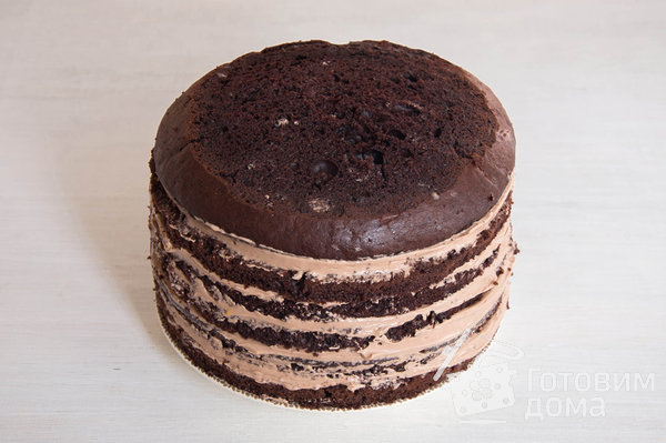Шоколадный торт с Нутеллой фото к рецепту 22