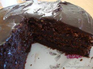 Мегашоколадный торт