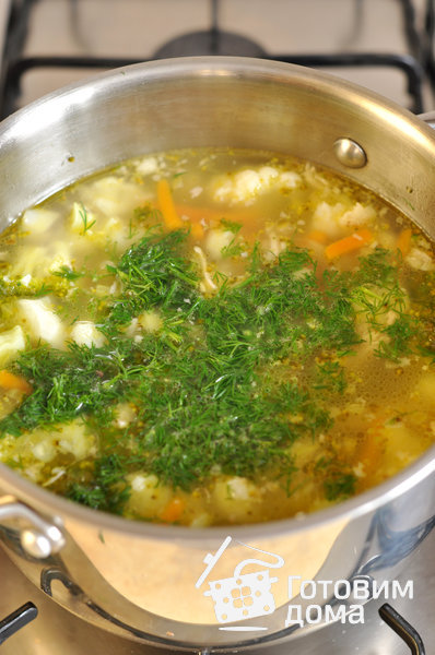 Суп из кролика с цветной капустой и брокколи фото к рецепту 10