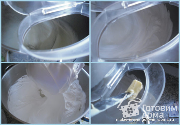 Маслянный крем с белками фото к рецепту 4
