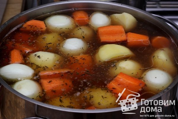 Суп и основное блюдо из говядины фото к рецепту 10
