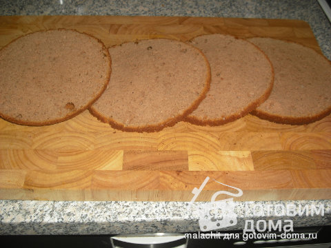 Шоколадный бисквит (Wiener Masse mit Kakao) фото к рецепту 9