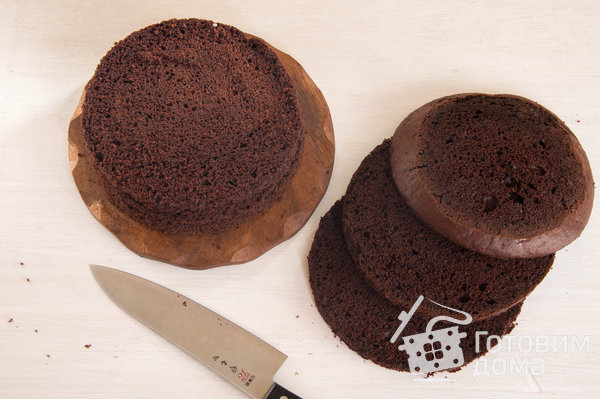 Шоколадный торт с Нутеллой фото к рецепту 12