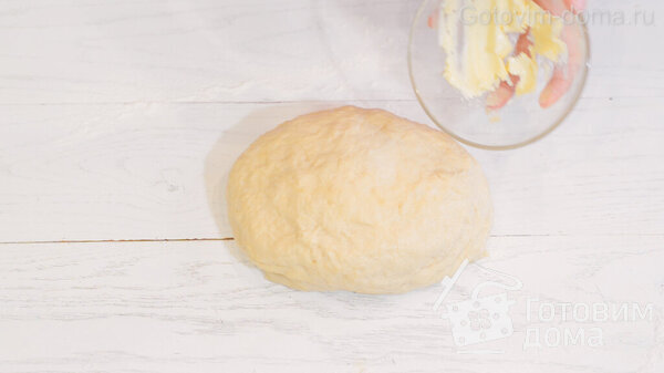 Дрожжевое тесто для сладких булочек, пончиков, плюшек, ватрушек и пирогов фото к рецепту 14