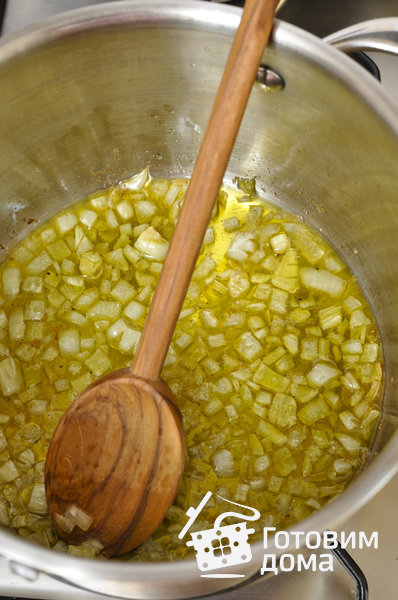 Крем-суп из зеленого горошка и салата Айсберг фото к рецепту 1