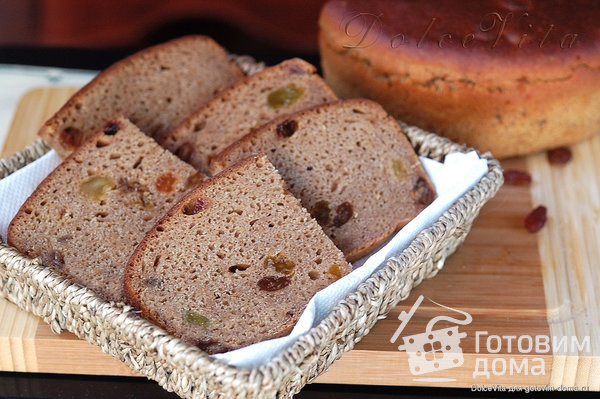 Ржаной десертный хлеб (на закваске) фото к рецепту 9