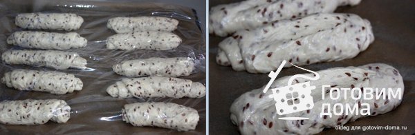Дрожжевые булочки с семенами льна фото к рецепту 4