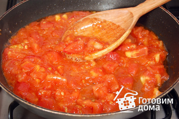 Баклажаны в томатном соусе с чесноком фото к рецепту 2