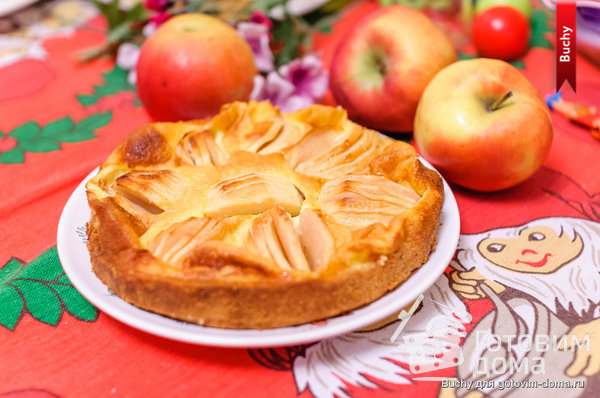 Эльзасский яблочный пирог фото к рецепту 6
