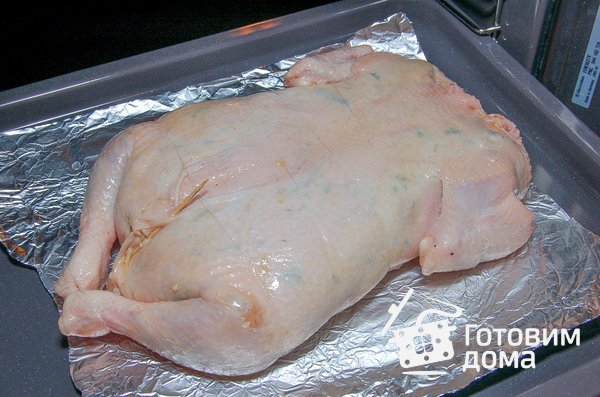 Курица, фаршированная рисом и овощами фото к рецепту 8