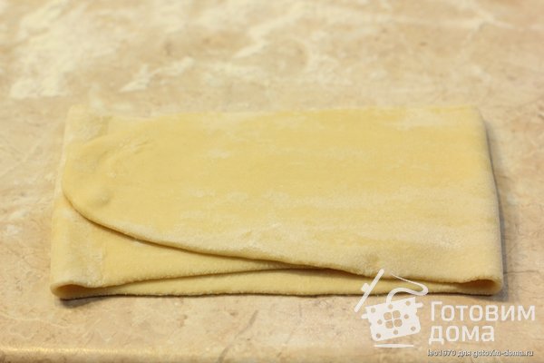 Гигантский равиоли с сыром рикотта, шпинатом и желтком фото к рецепту 12