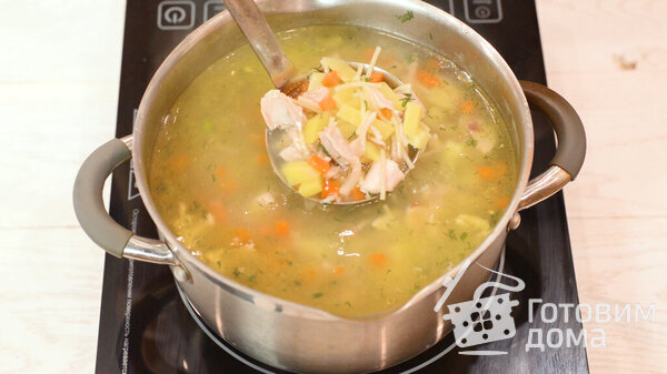 Куриный суп с вермишелью фото к рецепту 11