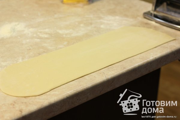 Гигантский равиоли с сыром рикотта, шпинатом и желтком фото к рецепту 13
