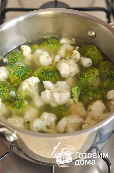 Суп из кролика с цветной капустой и брокколи фото к рецепту 5
