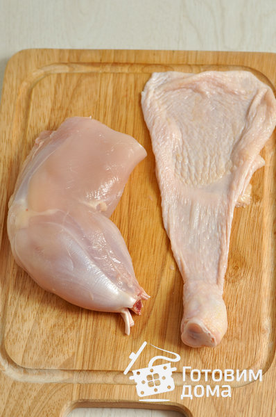 Фаршированные куриные окорочка фото к рецепту 4