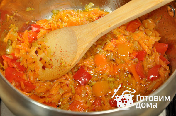 Суп-пюре с консервированной фасолью и томатами фото к рецепту 2