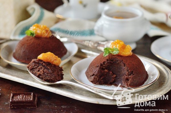 Chocolate pudding - Шоколадный пудинг (без яиц и молока) фото к рецепту 2