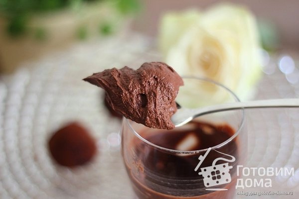 Шоколадный мусс Шантильи от Эрве Тиса (шоколад и вода) фото к рецепту 2
