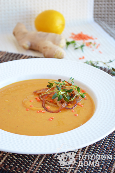 Чечевичный суп с мятой - кулинарный пошаговый рецепт с фото на KitchenMag.ru Чечевичный суп с мятой - кулинарный пошаговый рецепт с фото на KitchenMag.ru