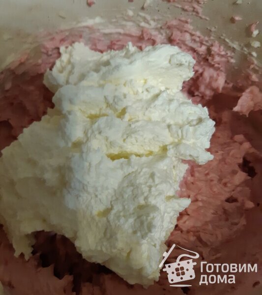 Лимонный торт с малиновым кремом фото к рецепту 10