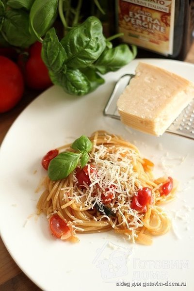 One Pan Pasta (паста и соус в одной сковороде) фото к рецепту 1
