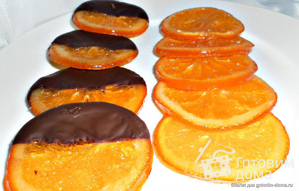 Карамельные апельсины фото к рецепту 1