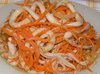 Салат с кальмарами и корейской морковью