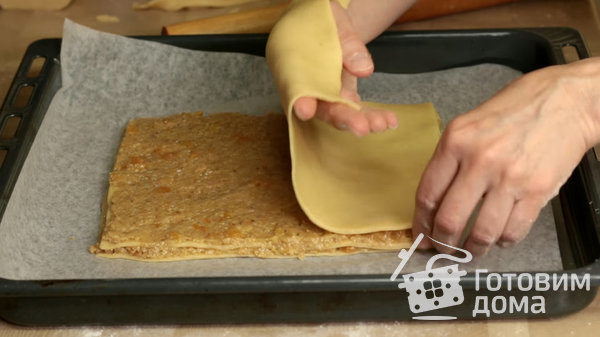 Песочное дрожжевое тесто - пирожные Жербо фото к рецепту 4