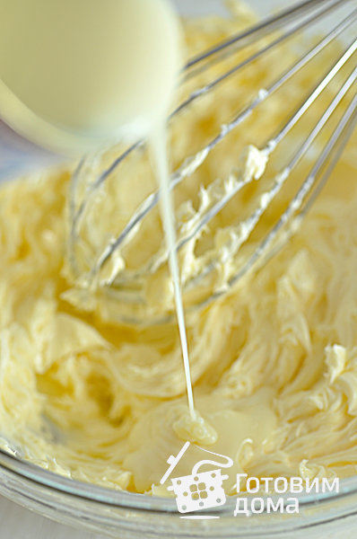 Масляный крем на сгущенном молоке фото к рецепту 2