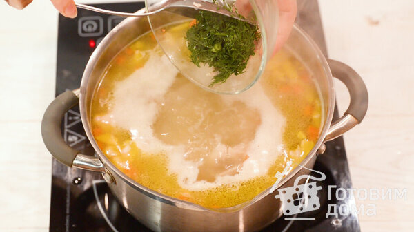 Куриный суп с вермишелью фото к рецепту 10
