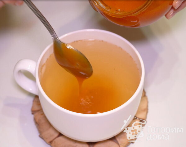 Имбирный чай с лимоном и ромашкой фото к рецепту 9