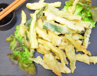 Тэмпура овощи- закуска по-японски