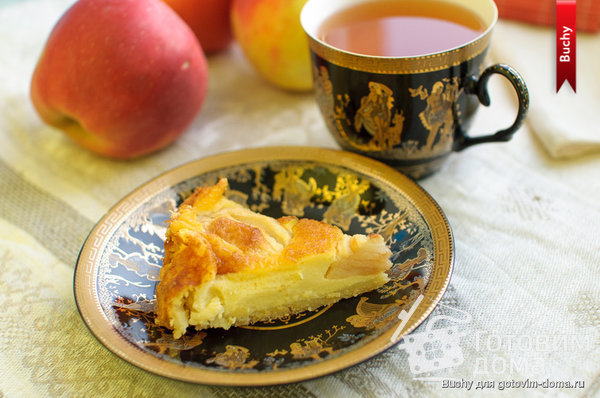 Эльзасский яблочный пирог фото к рецепту 7