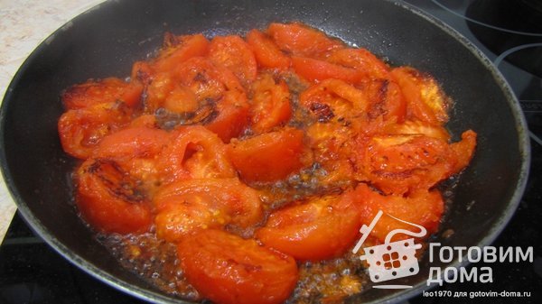 Яичница с помидорами фото к рецепту 5