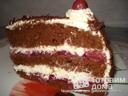 Шварцвальдский вишнёвый торт 2 фото к рецепту 5